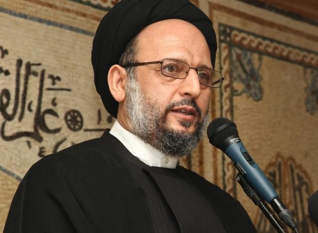فضل الله : آن للبنانيين أن يعوا مخاطر المرحلة