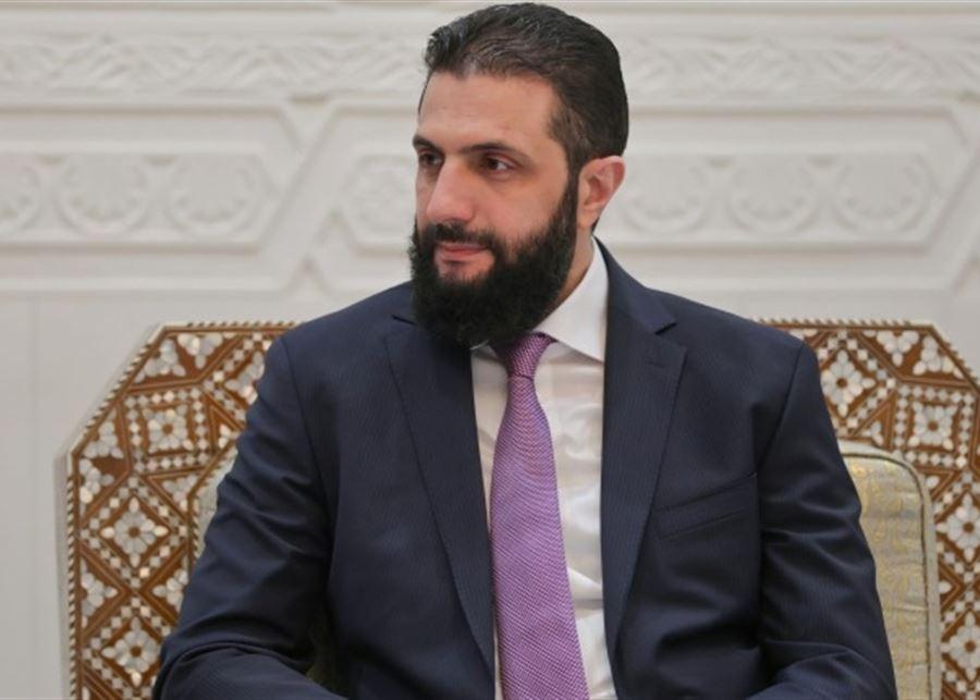 أحمد الشرع: توحيد سوريا يجب أن يتم دون دماء أو قوة عسكرية