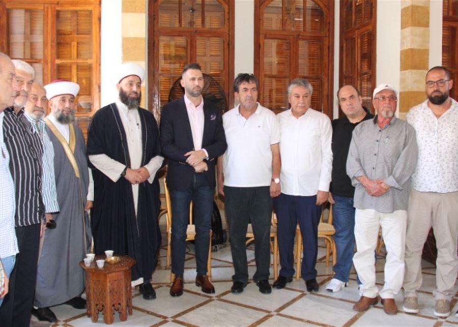 النائب جنبلاط التقى وفودا مناطقية مؤيدة لمواقف المختارة