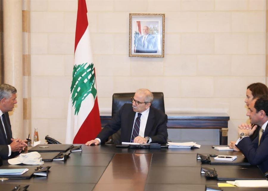 سلام يستقبل وفدًا أميركيًا ومفتي بعلبك-الهرمل وتأكيد على سيادة لبنان