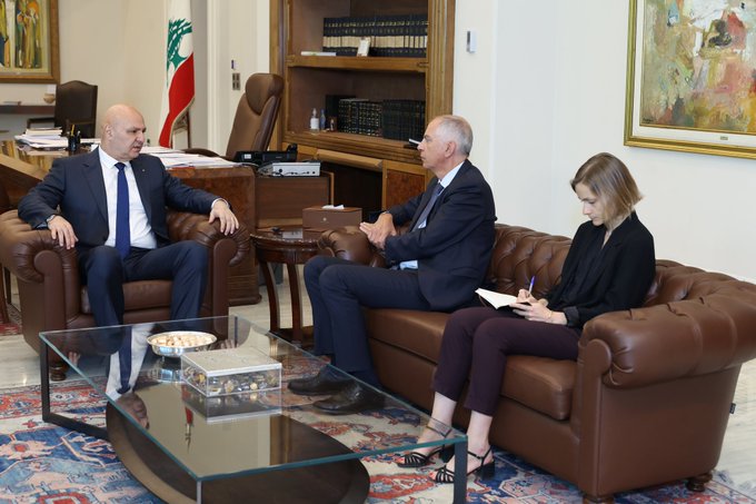 ماغرو يلتقي عون.. ولودريان في بيروت قريباً
