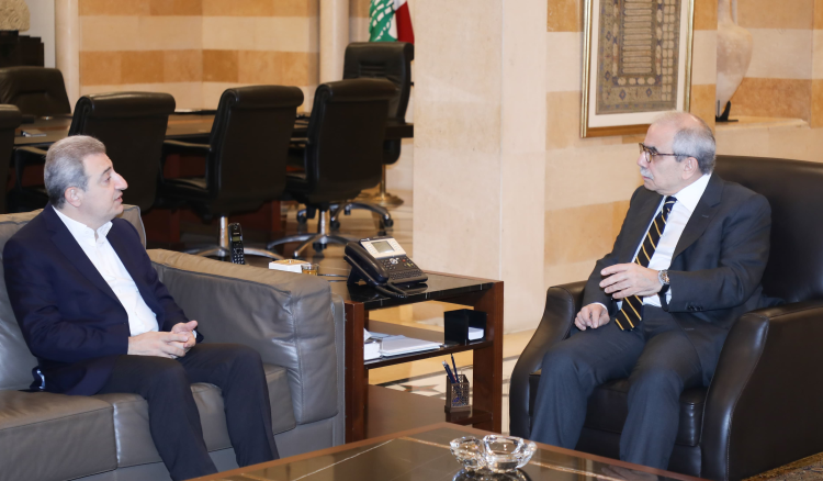 سلام يلتقي أبو فاعور وسفير قطر: دعم للجيش ولمسار بسط سلطة الدولة