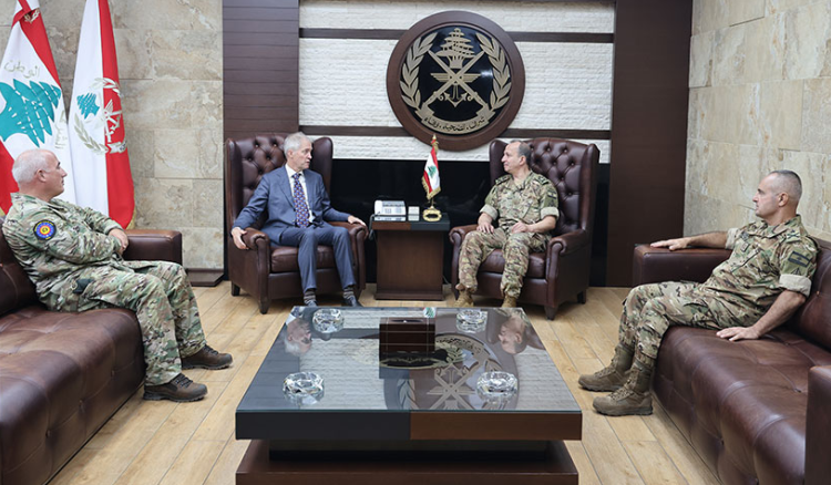 لقاءات قائد الجيش