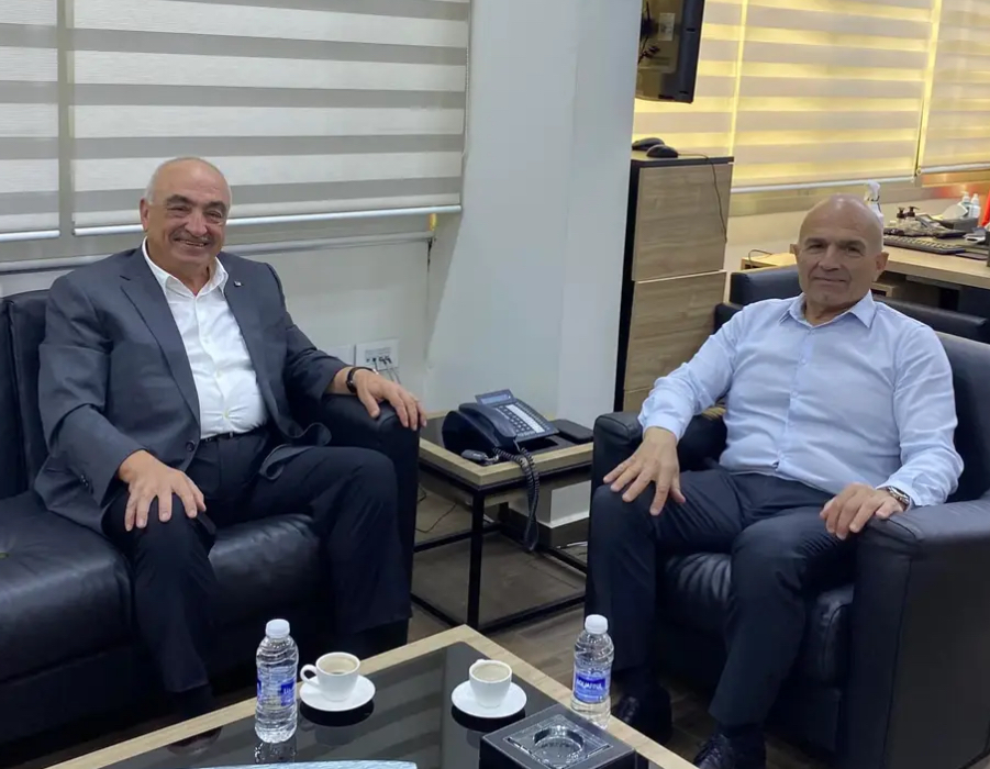 الحجار بحث مع المدير العام لمؤسسة مياه بيروت وجبل لبنان مشاريع إقليم الخروب