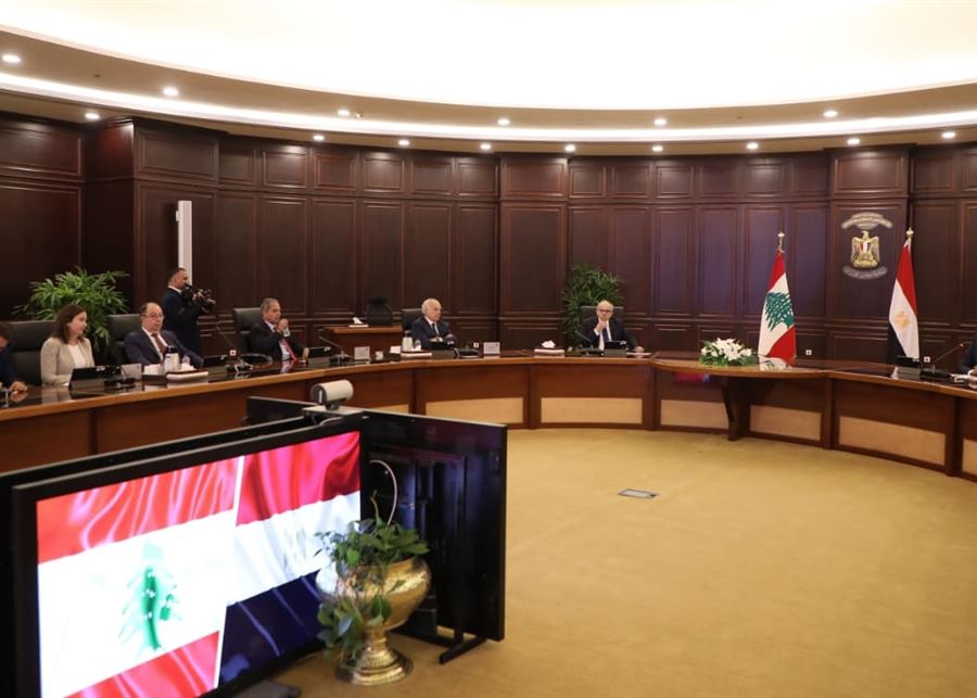 لقاء موسّع بين سلام ومدبولي في مصر: تم التأكيد على مواصلة التنسيق والتشاور بين الحكومتين في مختلف الملفات