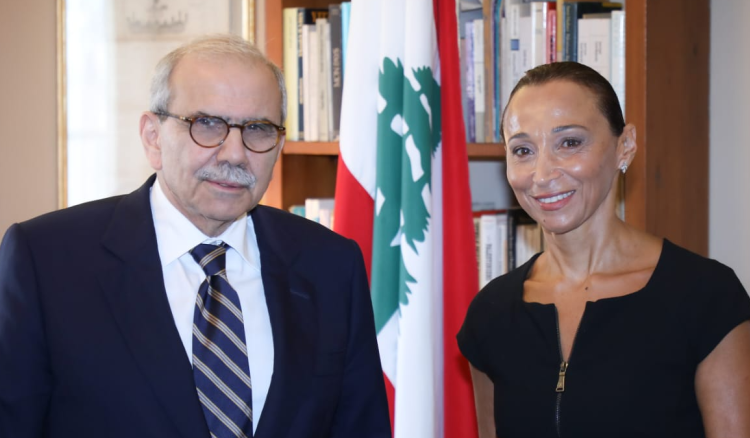 سلام يعزي بالرفاعي ويستقبل المندوبة الدائمة للبنان لدى اليونسكو