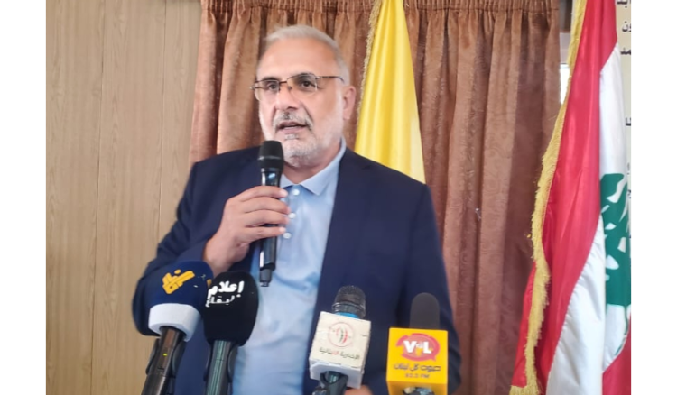 المقداد: لا يمكن أن نتحدث عن السلاح إلا بعد تحقيق الانسحاب الكامل وعودة الأسرى والبدء ‏بالإعمار ووقف الإعتداءات