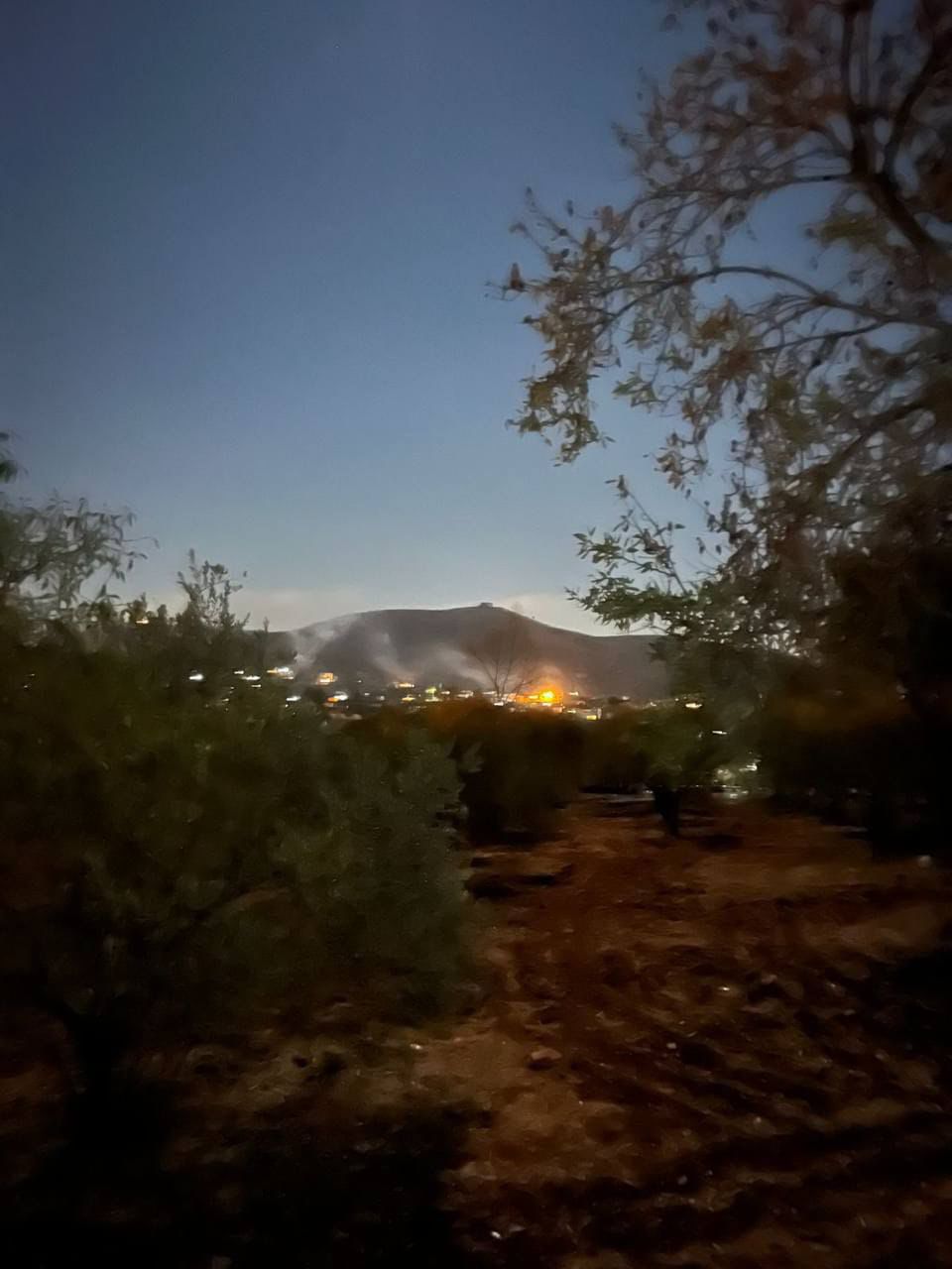 الجيش الإسرائيلي ينفد تفجيراً عند أطراف عيترون