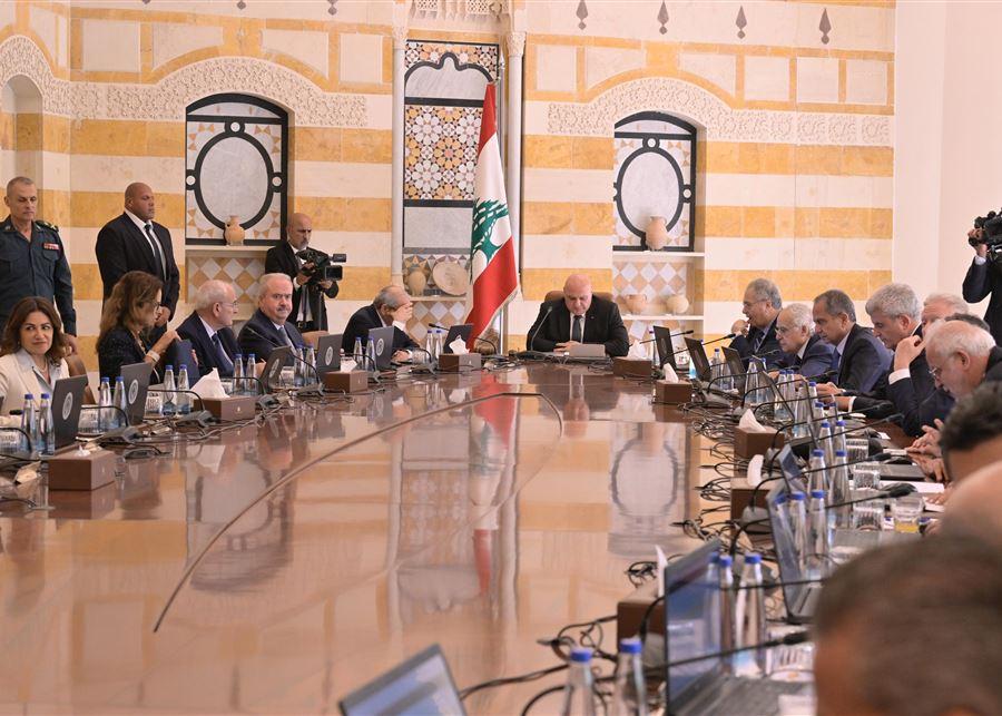 بعد إنسحابهم من جلسة الحكومة.. اليكم ما صرّح به وزراء الثنائي الشيعي