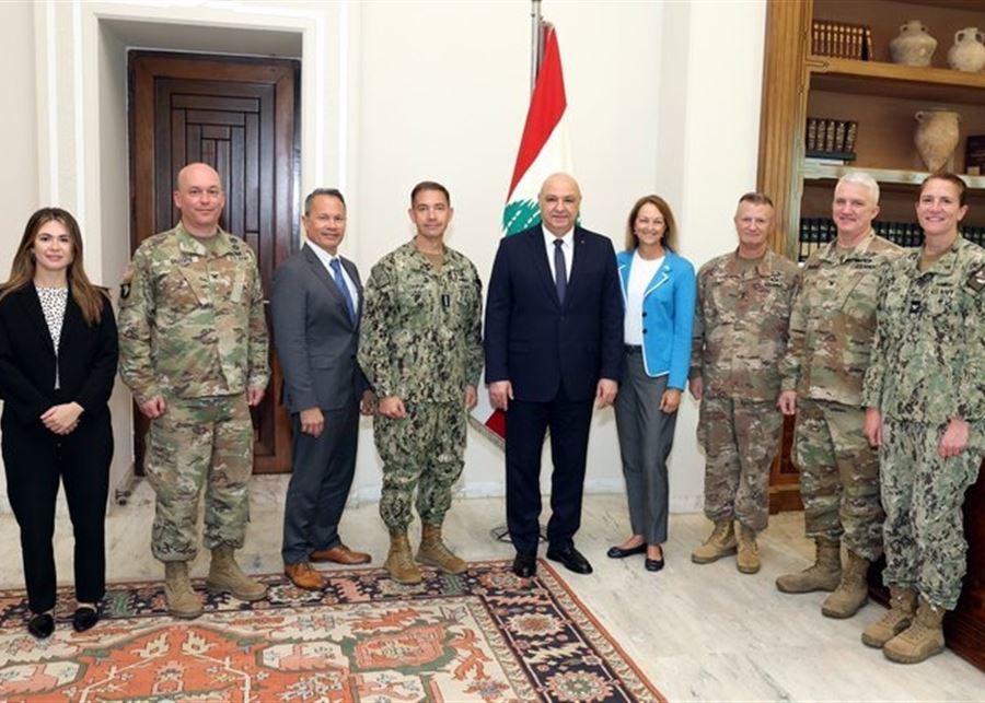 الرئيس عون دعا الولايات المتحدة الى الضغط على اسرائيل