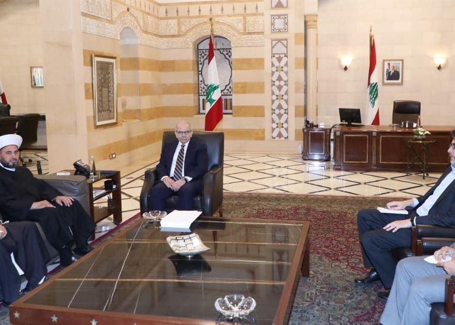 سلام يستقبل وفودًا من مختلف القطاعات: من دار الإفتاء إلى نقابة المهندسين