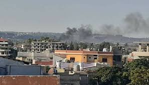 انفجار في الجانب السوري قبالة بلدة حوش السيد علي ناجم عن احتراق صهريج وقود