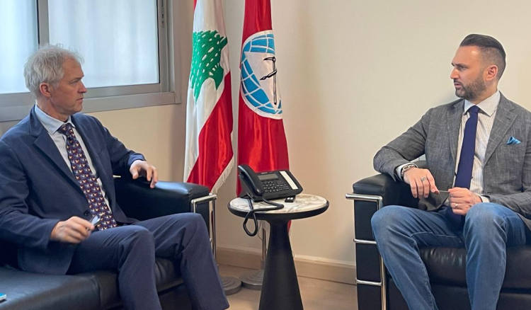 النائب جنبلاط يستقبل السفير البلجيكي وسفيرة لبنان في بلغاريا
