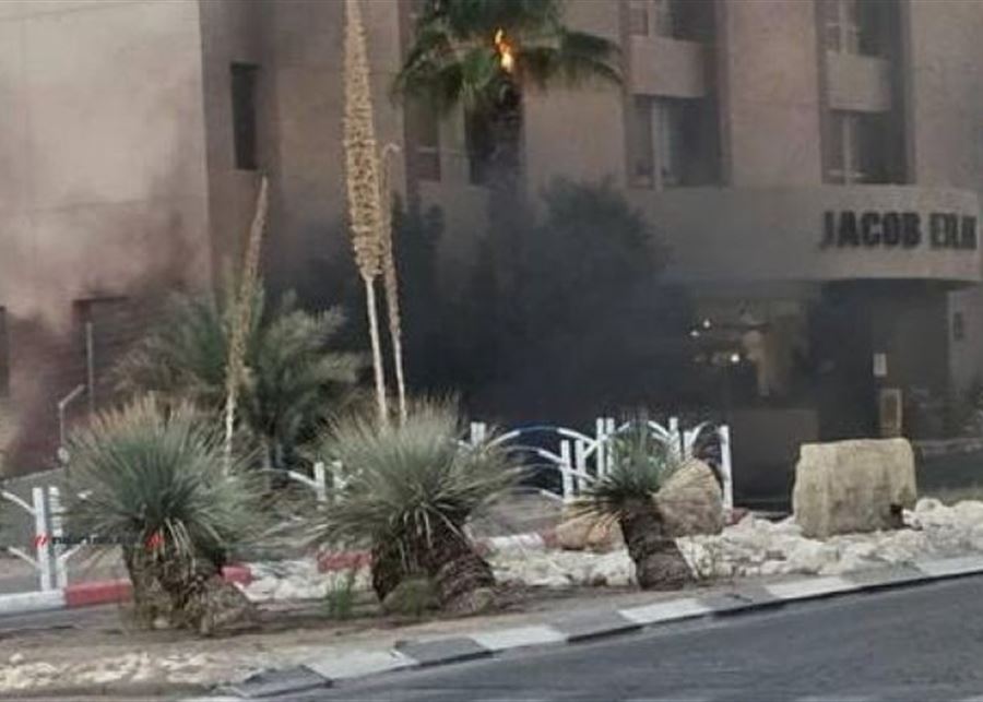 انفجار مسيّرة داخل فندق في إسرائيل