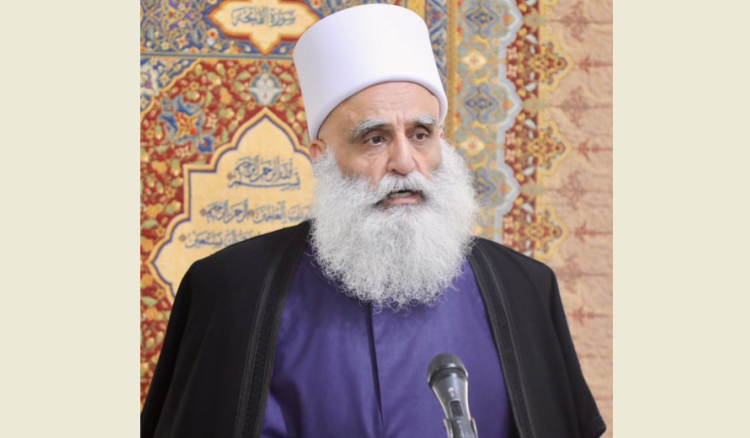 شيخ العقل: الحوار أولوية ويكون بالبحث عن المساحات ‏المشتركة وتوسيعها