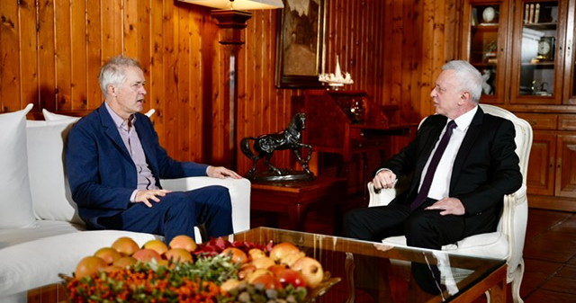 فرنجيه يلتقي سفير بلجيكا