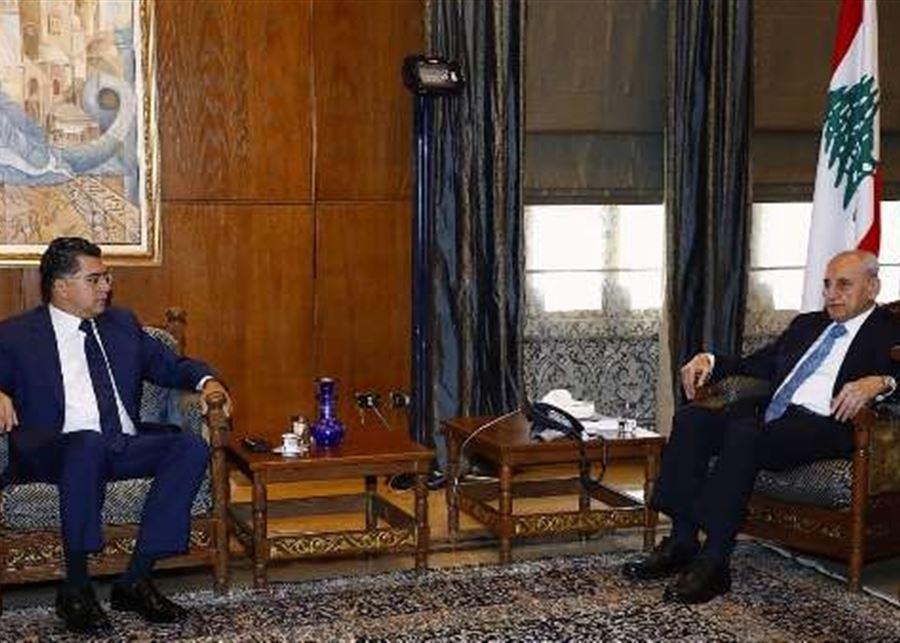 وزير الإعلام من عين التينة: لإقرار قانون الإعلام وحقوق المتقاعدين