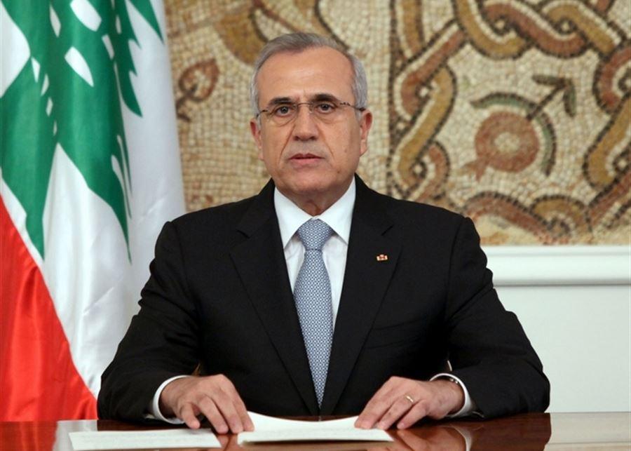 الرئيس سليمان: غير الطبيعي أن يُقدم حزب لبناني على تحدّي قرار الدولة