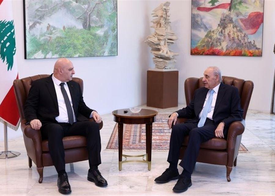 بري من بعبدا: اللقاء مع الرئيس عون ممتاز ... و