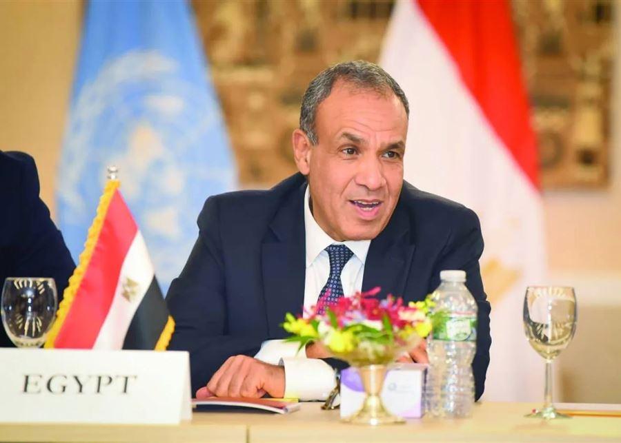 عبد العاطي: نشدد على أهمية انسحاب القوات الإسرائيلية من قطاع غزة