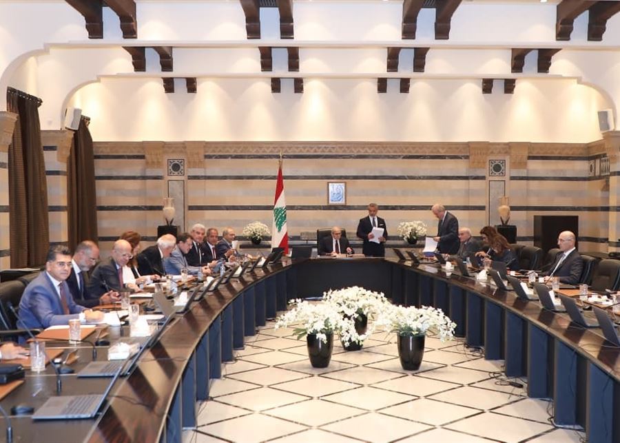 مجلس الوزراء يعيد البحث بالمواد المعلقة من الجلسات الماضية وجلسة جديدة الإثنين