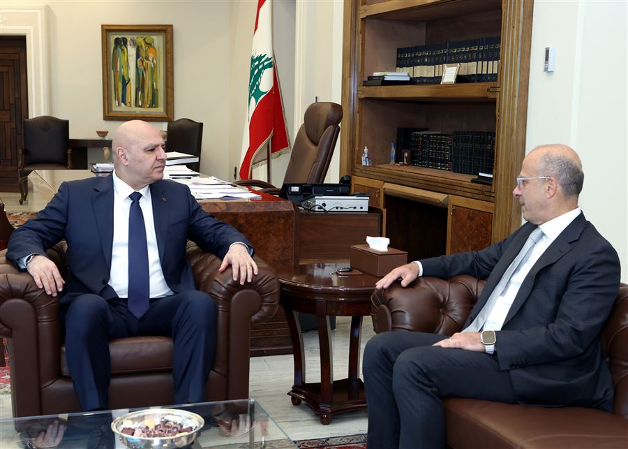 مكي يطلع الرئيس عون على سير مشروع “إعادة تكوين الدولة 2030”
