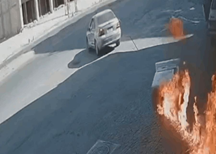 محطة محروقات في عنجر تنجو من كارثة