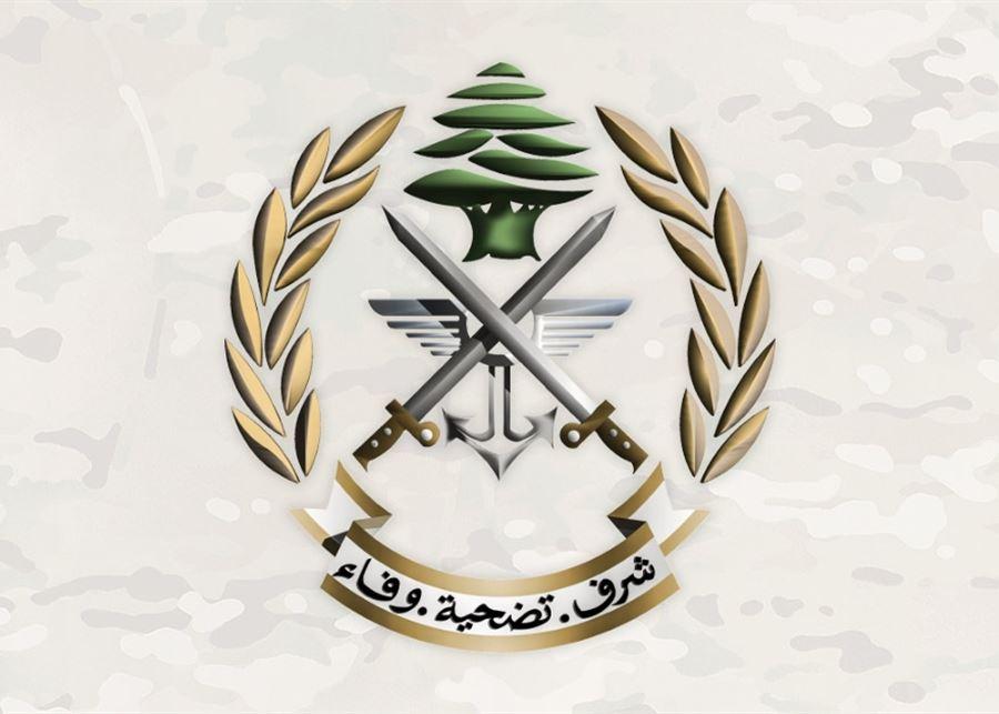 الجيش: إطلاق قذيفة صاروخية ورشقات نارية على مراكزنا في منطقة الشراونة – بعلبك