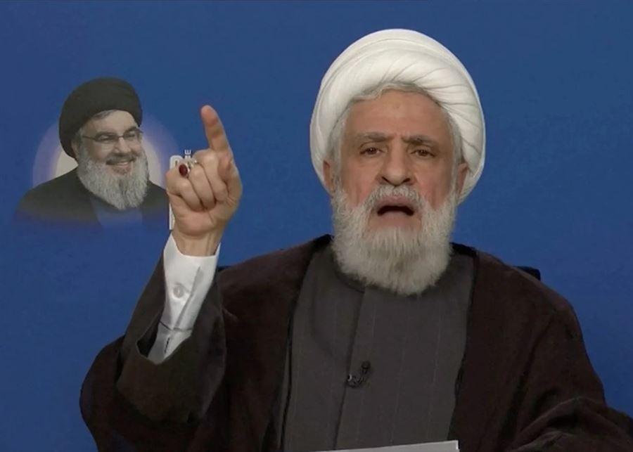 قاسم: في موضوع الإعمار لا تفكروا أنكم تعطون منحة لاحد و عندما نواجه إسرائيل، علينا أن نواجهها كلٌّ من موقعه