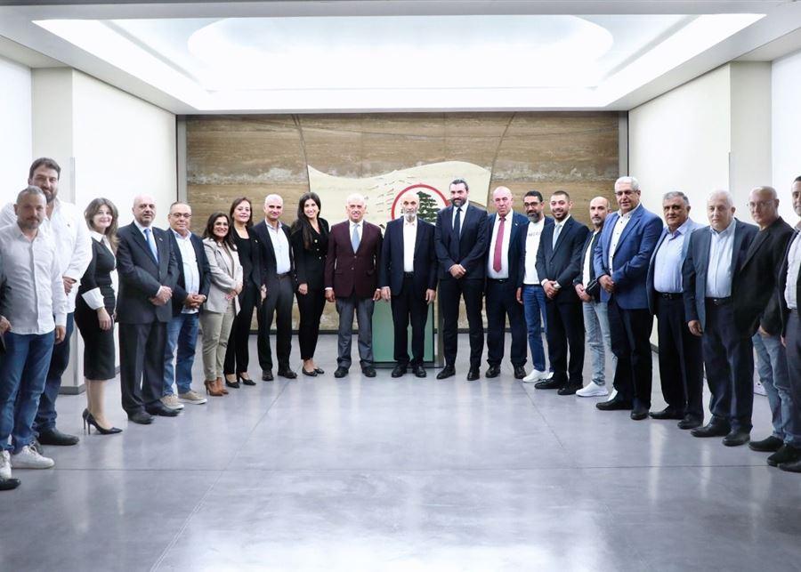 عيتاني يعلن عن تسجيل رقم قياسي جديد لمرفأ بيروت