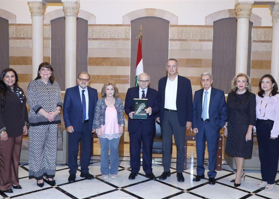 سلام يلتقي وفد من الهيئات الإقتصادية أكد له دعمه الكامل لجميع مواقفه الوطنية