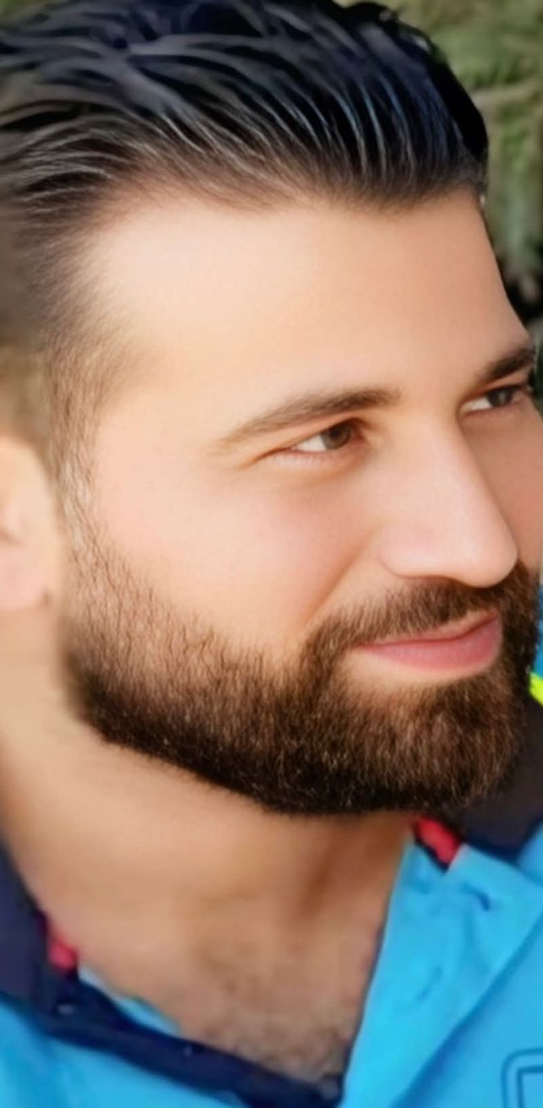 إبراهيم محمود رسلان من بلدة كونين كان ضحية الغارة صباحا على دراجته النارية في البلدة