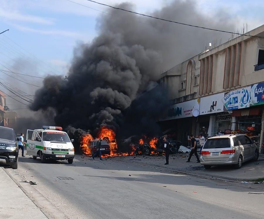 ضحية وثلاثة جرحى في غارة المسيرة على مفرق الشرقية - الدوير