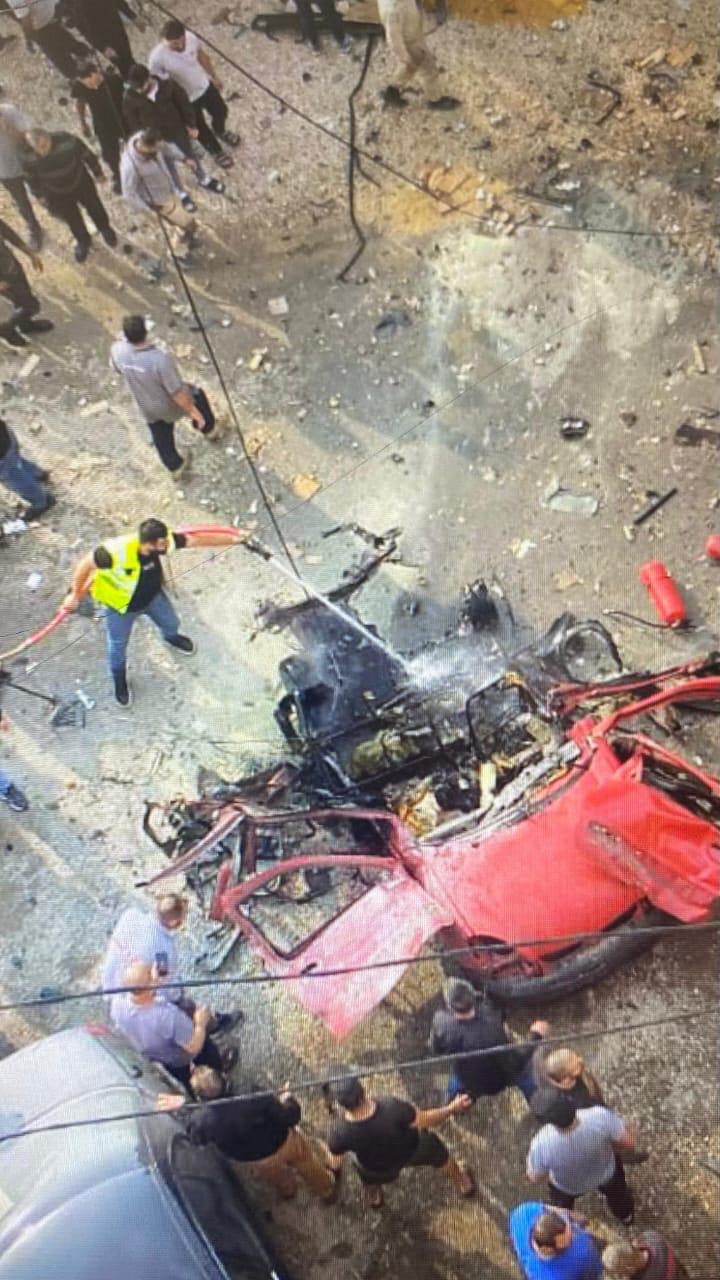 ضحية في غارة المسيرة على تول قبل قليل