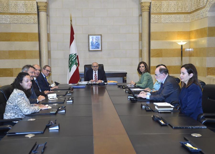 سلام يبحث الإصلاحات الاقتصادية مع مسؤول فرنسي ويستقبل مساعد وزير الخارجية البريطاني