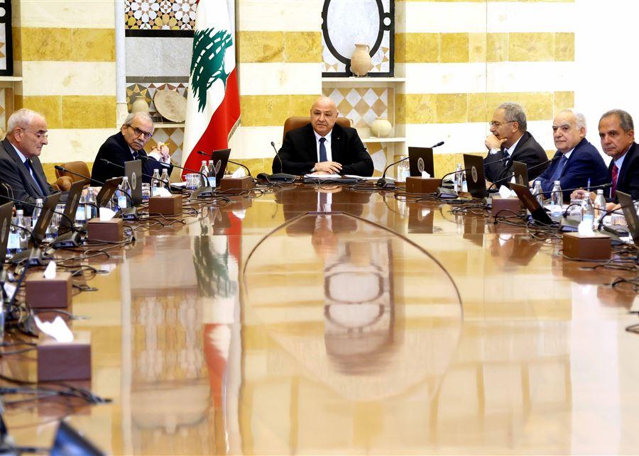 انتهاء جلسة مجلس الوزراء