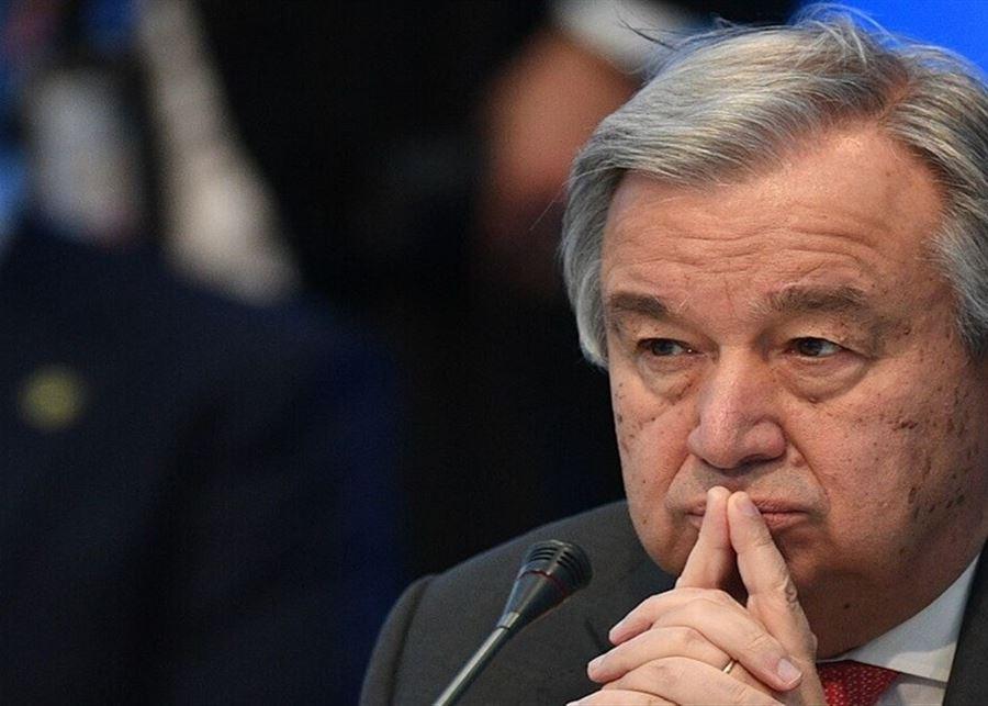 غوتيريش: لتهيئة الظروف لحوار يؤدي لوقف دائم لإطلاق النار بين لبنان وإسرائيل