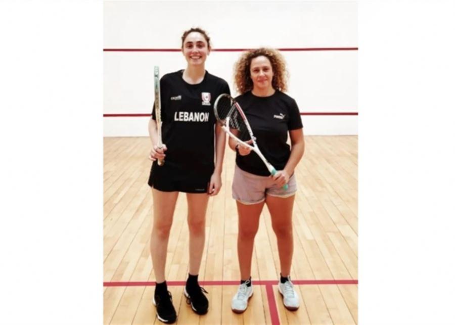 كارلا نصار بطلة لبنان للإسكواش