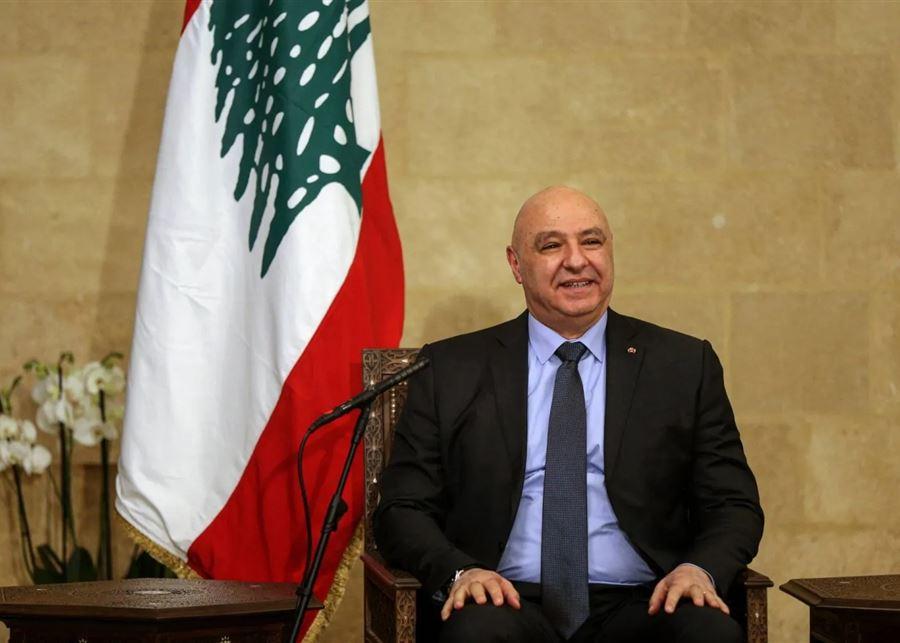 عون يوجه رسالة الاستقلال الثامنة من مساء غد