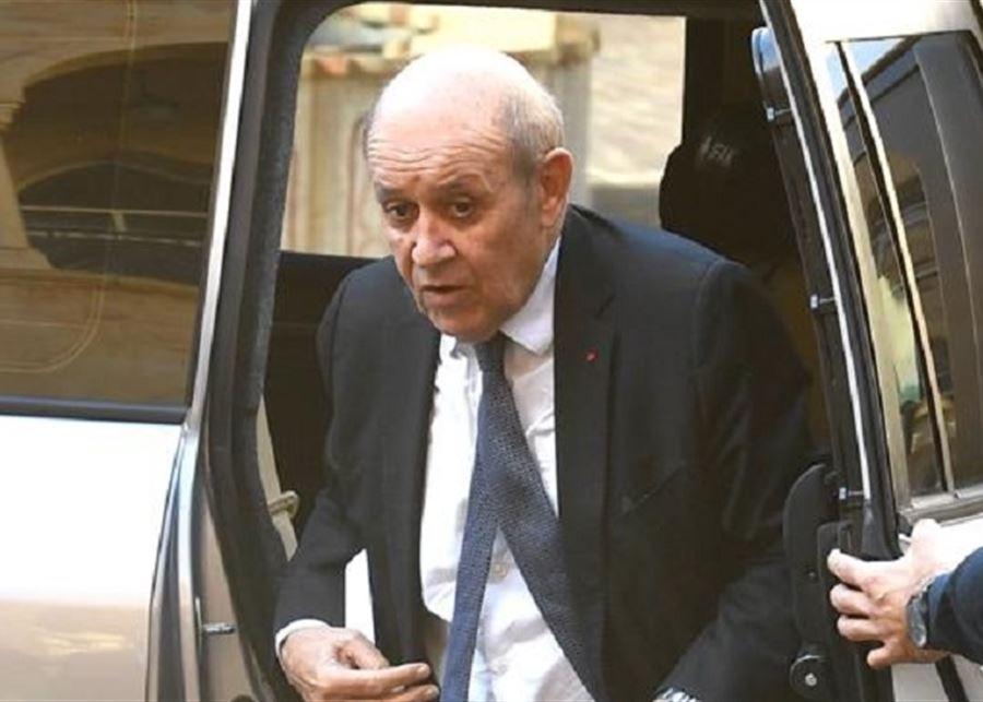 لودريان غادر القصر الجمهوري من دون الإدلاء بأي تصريح