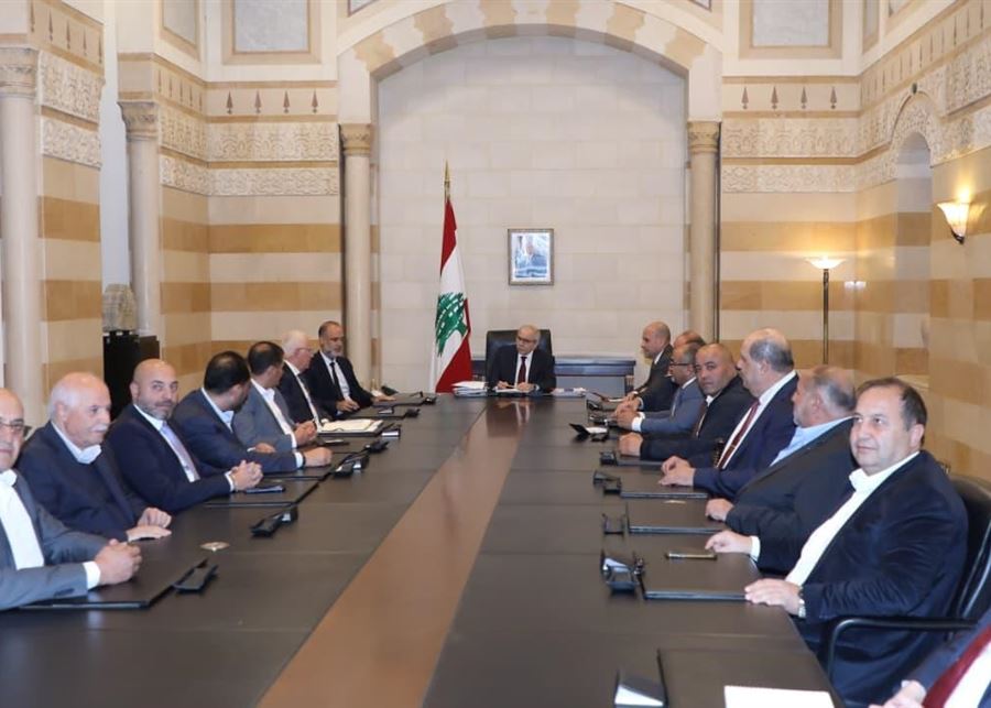 سلام يترأس إجتماعا لنواب البقاع وعدد من رؤساء البلديات عرضوا خلاله مشاكل المنطقة في فصل الشتاء