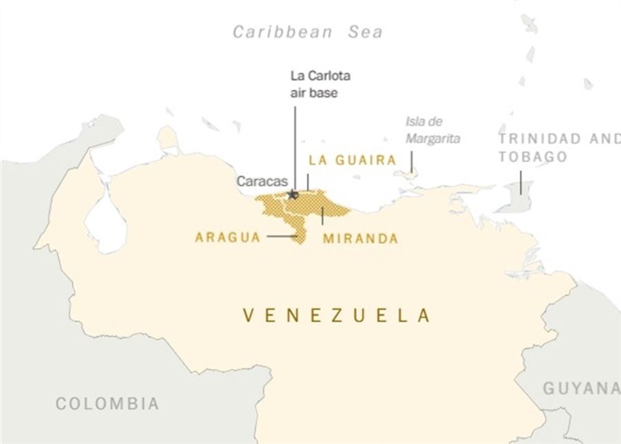 ماذا نعرف عن الأماكن المستهدفة في فنزويلا؟