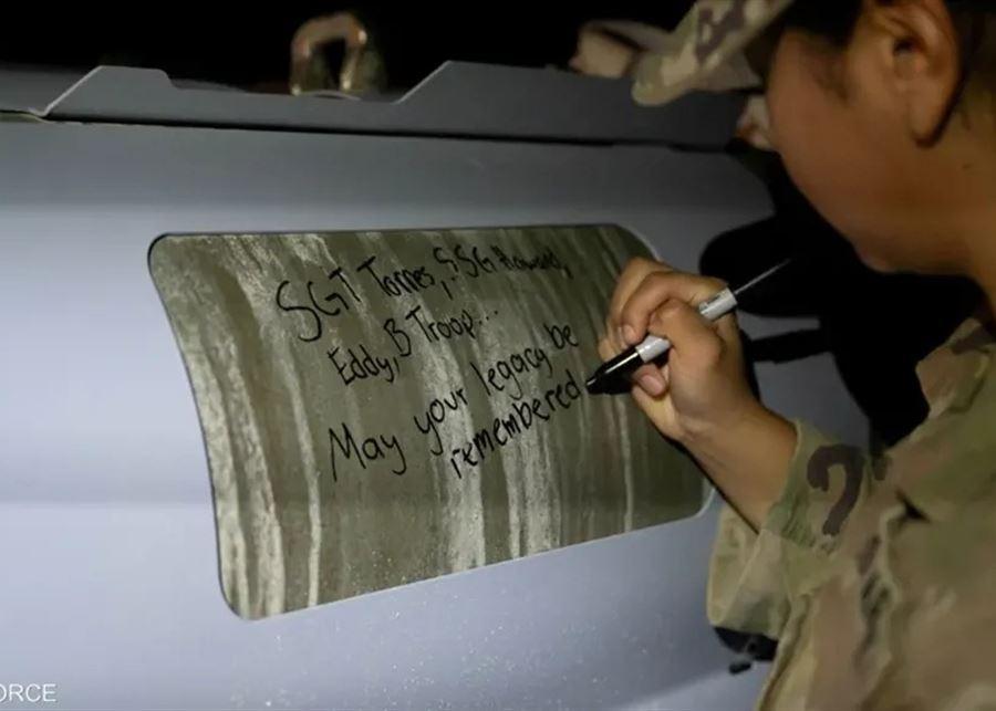 رسالة جندي أميركي على قذيفة قبل إطلاقها على سوريا... ماذا كتب؟