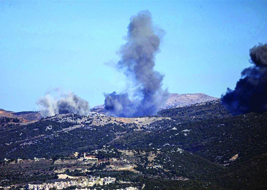 الجيش الإسرائيلي يعلن قصف مجمع تدريب ومستودعات أسلحة للحزب