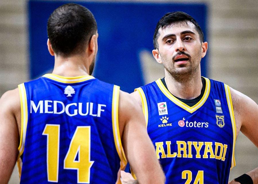 فوز الرياضي اللبناني على غورغان الإيراني بنتيجة 85-83