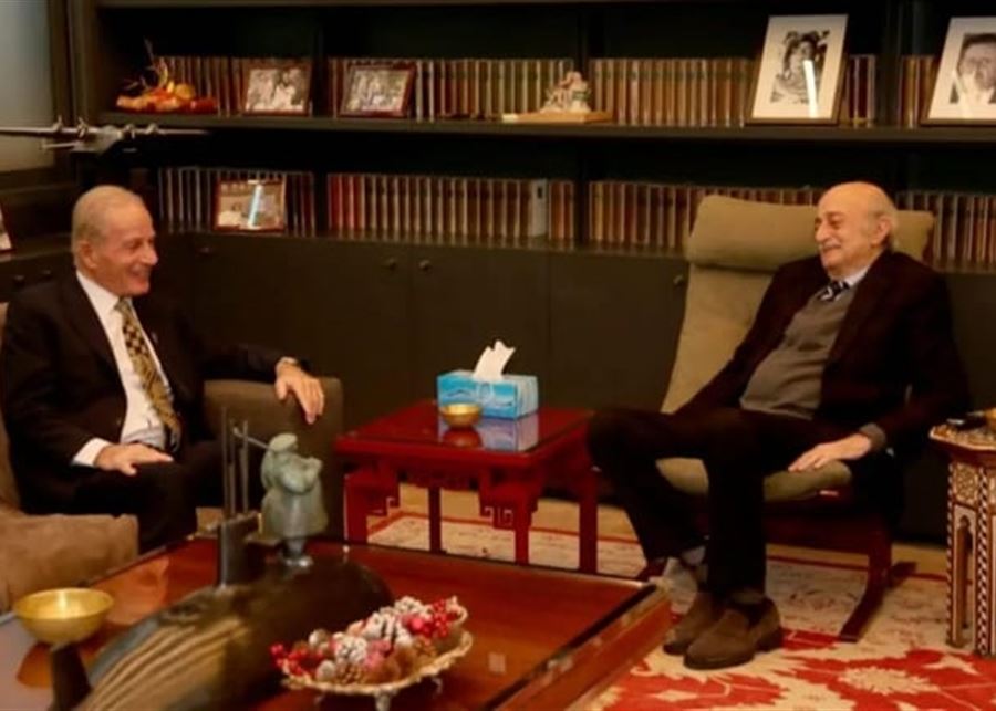 جنبلاط يلتقي السفير الأميركي ويبحثان التحديات التي يواجهها لبنان