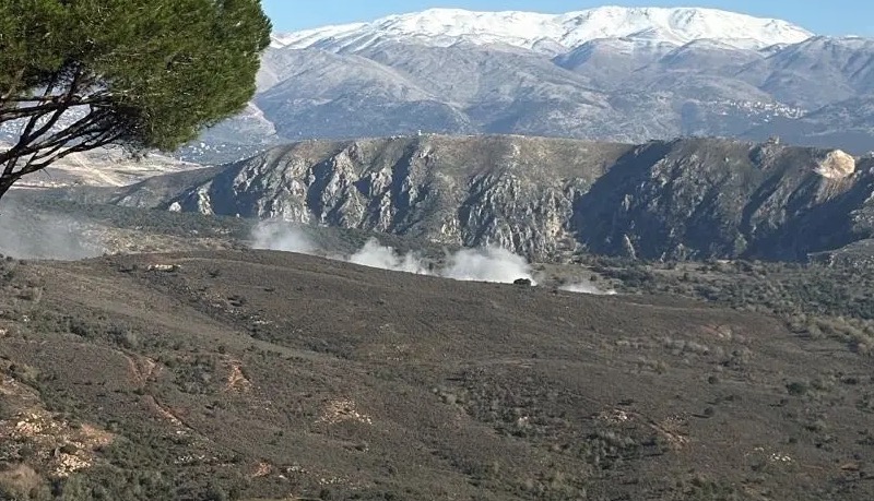 الطيران الحربي الإسرائيلي ينفذ اكثر من عشرين غارة توزعت  على الشكل التالي