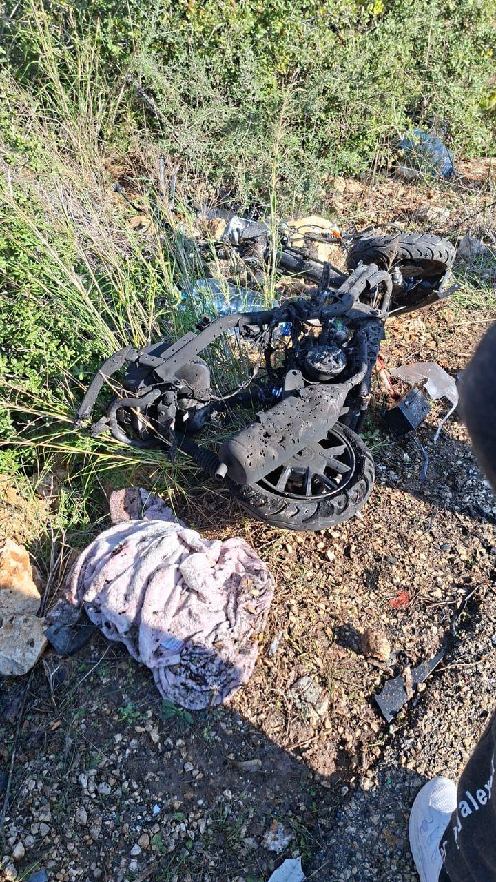 مسيرة تغير على دراجة نارية قرب ياطر وتوقع جريحا