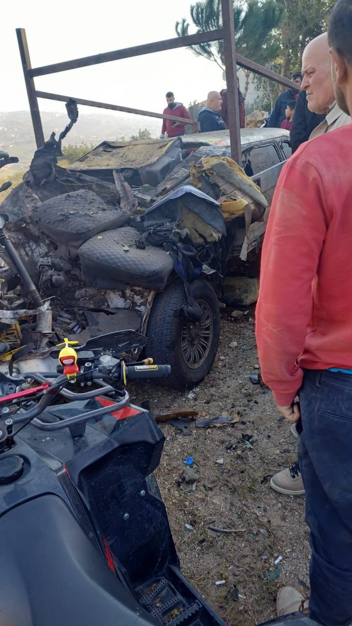 مصرع شخص على الاقل في الغارة على الية في صفد البطيخ