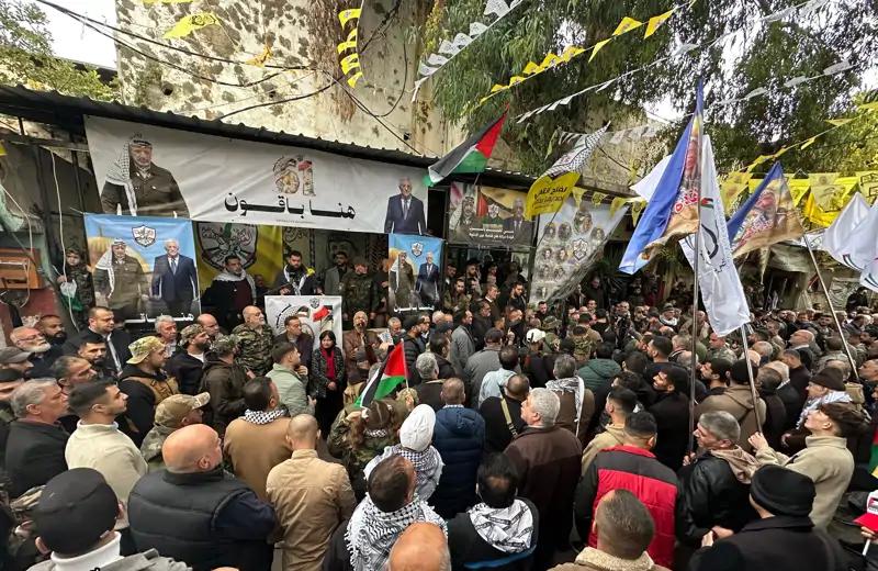 فتح تحيي ذكرى انطلاقتها الـ61 بمهرجان حاشد بعين الحلوة